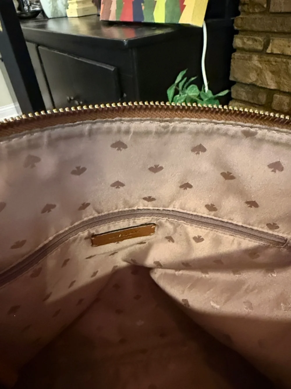 kate spade Leather Tote in Saddle Tan with Tassels - Picture 16 of 16
